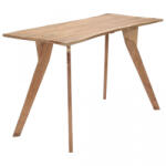 vidaXL Masă de bucătărie, 120 x 58 x 76 cm, lemn masiv de acacia (247978) - izocor