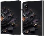  Patts záró tablet tok Xiaomi Redmi Pad SE 8.7 - fekete virág (6602007309E)