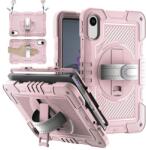  Strape tartós borítás kézi markolattal és pánttal Xiaomi Redmi Pad 2 - rózsaarany (6602008999E)