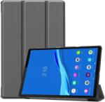  Pozicionáló PU bőr táblagép tok Lenovo Tab M10 Plus TB-X606F/X/V - szürke (101803416B)