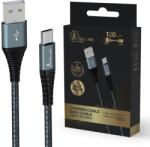 Extralink Smart Life USB Type-A to Type-C Cable, Black, 120cm (CABESL08)