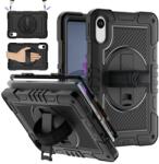  Strape tartós borító kézi fogantyúval és pánttal Xiaomi Redmi Pad 2 készülékhez - fekete (6602008999A)