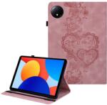  Szívvel zárható táblagép tok Xiaomi Redmi Pad SE 8.7 - rózsaszín (6602008622E)