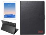 Ló PU bőr könyvtáska iPad Pro 9.7 készülékhez - fekete (10112051A)