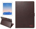  Ló PU bőr könyvtáska iPad Pro 9.7 - kávé (10112051D)