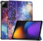  Patty intelligens pozicionáló tok Xiaomi Pad 7/7 Pro tablethez - univerzum (6602007766D)