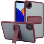  Skiny zselés tok fix hátlappal és flip állvánnyal Xiaomi Redmi Pad SE 8.7 készülékhez - bordó színű (6602008198G)
