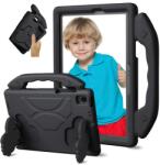  Tartós EVA hüvelykujjas tok markolattal Samsung Galaxy Tab A11+/Tab A9+ táblagéphez - fekete színben (6602009475A)