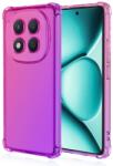  Colore tartós zselés tok megerősített sarkokkal Xiaomi Redmi Note 15 Pro+ 5G/Xiaomi Poco M8 Pro 5G - rózsaszín/lila (6601198778D)