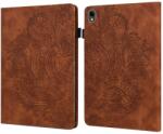  Virágok záródó tok Samsung Galaxy Tab S9 FE/Tab S10 FE - barna (660204021E)