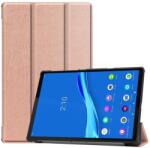  Pozicionáló PU bőr táblagép tok Lenovo Tab M10 Plus TB-X606F/X/V - rózsa arany (101803416D)