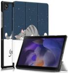  Patty okos pozicionálható tok Samsung Galaxy Tab A8 10.5 (2021) - álmos macska (101243493B)