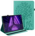 Lenovo Tab M10 Plus (3. generációs) - zöld színű, fa pozicionáló táblagép tok (101807511E)