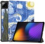  Patty intelligens pozicionáló tok Xiaomi Pad 7/7 Pro táblagéphez - olajfestmény (6602007766C)