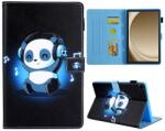  Stílusos, intelligens, zárható tok Samsung Galaxy Tab A11+/Tab A9+ - panda fejhallgatóval (660204793K)