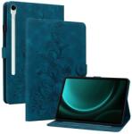  Virágok záró tok Samsung Galaxy Tab S11 készülékhez - kék (6602010029F)