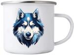  Fehér bögre 380ml képpel - farkas (HRNEK-PLECH-80X87-113)