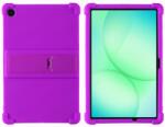  Védő szilikon tok megerősített sarkokkal Samsung Galaxy Tab A11+ készülékhez - lila (6602010158C)