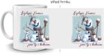  Fehér kerámia bögre 330ml képpel - olaf (HRNEK-90X82-BILY-453)