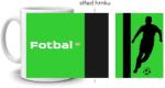  Fehér kerámia bögre 330ml képpel - foci (HRNEK-90X82-BILY-546)