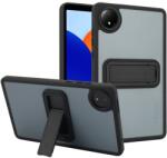  Skiny zselés tok fix hátlappal és flip állvánnyal Xiaomi Redmi Pad SE 8.7-hez - fekete (6602008198B)