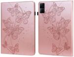  Pillangó záró tok a Xiaomi Redmi Pad 10.6 tablethez - rózsaarany színben (660201946D)
