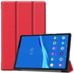  Pozicionáló PU bőr táblagép tok Lenovo Tab M10 Plus TB-X606F/X/V - piros (101803416C)