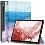  Nyomtatás intelligens záró tok Samsung Galaxy Tab S9/Tab S10 készülékhez - absztrakt minta (660203793C)