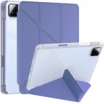  Origami intelligens pozicionáló tok Xiaomi Pad 7/7 Pro táblagéphez - sötét lila (6602007876E)