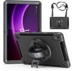  Strapabíró hibrid borítás képernyővédővel Lenovo Tab P11 (2. Gen) - fekete (660203635A)