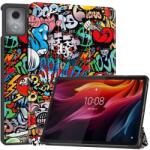  Patte intelligens záró tok Lenovo Tab K11 Plus-hoz - graffiti (6602006983C)