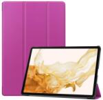  Pozicionáló intelligens PU bőr táblagép tok Samsung Galaxy Tab S8 Plus - lila (101244194G)
