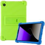  Védő szilikon tok megerősített sarkokkal Samsung Galaxy Tab A11 készülékhez - zöld (6602010082F)