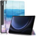  Nyomtatás intelligens záró tok Samsung Galaxy Tab S9 FE/Tab S10 FE - absztrakt minta (660204454C)