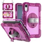  Strape tartós borító kézi fogantyúval és pánttal Xiaomi Redmi Pad 2 - rózsaszín/rózsaszín (6602008999D)