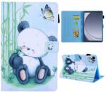  Kereszt alakú, intelligens záró tok Samsung Galaxy Tab A11/Tab A9 készülékhez - panda (660204791J)