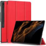  Ügyes záró tok Samsung Galaxy Tab S9 Ultra/Tab S10 Ultra - piros (660203796F)