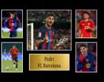 BELATONI Vászonkép Pedri Fc Barcelona Spanyolország poszter keretben egy rajongó számára 30x20 cm (Pedri Hiszpania 30x20 cm)