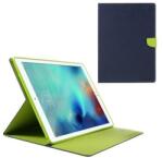  Napló PU bőr tok iPad Pro 12.9 készülékhez - sötétkék (10111150G)