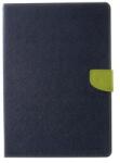  Napló PU bőr tok iPad Pro 10.5 készülékhez - sötétkék (10118411C)