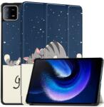  Nyomtatás intelligens záró tok Xiaomi Pad 6 - macska (660203166H)