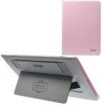  Kusi PU bőr tok állvánnyal iPad Air 2 készülékhez - rózsaszín (11020445D)