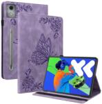  Pillangó táblagép tok Lenovo Idea Tab Pro 12.7 - lila (6602007378E)