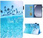  Kereszt alakú, intelligens záró tok Samsung Galaxy Tab A11/Tab A9 készülékhez - tengerpart és tenger (660204791H)