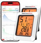 ThermoPro hőmérséklet és páratartalom monitor TP-350 Bluetooth fehér 2 db (TP350-2)