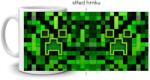  Fehér kerámia bögre 330ml képpel - minecraft (HRNEK-90X82-BILY-448)
