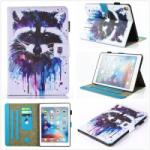  Charmi PU bőr tok iPad Pro 9.7 készülékhez - mosómedve (10117594H)