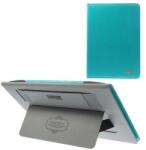  Kusi PU bőr tok állvánnyal iPad Air 2 készülékhez - kék (11020445G)