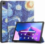  Patty okos pozicionáló táblagép tok Lenovo Tab M10 Plus (3rd Gen) - olajfestmény (101807453E)