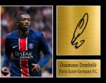 BELATONI Vászonkép Ousmane Dembele Paris Saint Germain autogram replika 30x20 cm (PSG Dembele 30x20 cm)